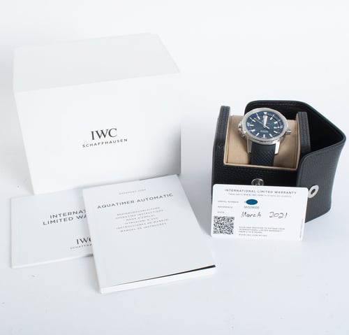 Box / Paper shot of Aquatimer 'Expedition Jacques-Yves Cousteau'
