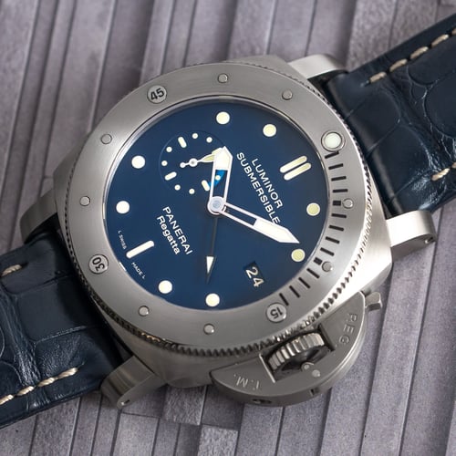 Lum 1950 Regatta Submersible GMT 47mm