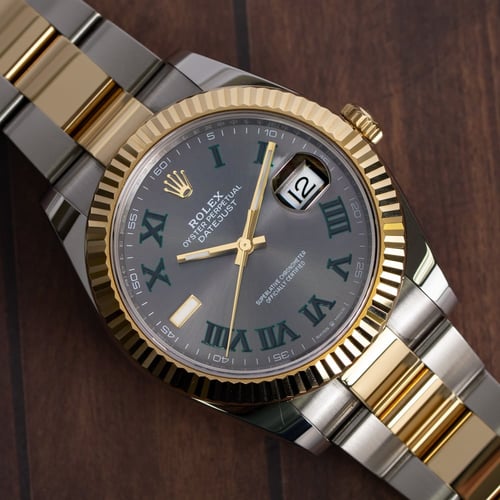 Stylied photo of  of Datejust 41 'Wimbledon'