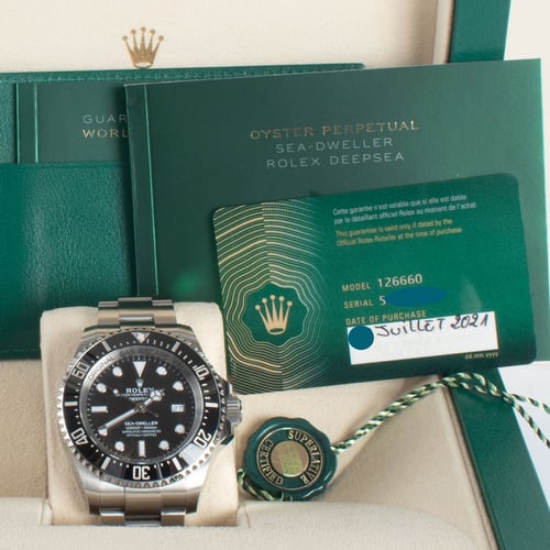 View in Box of Sea-Dweller Deepsea