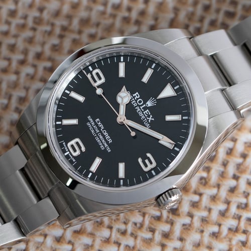 Rolex - Explorer 39MM 'Full Lume'
