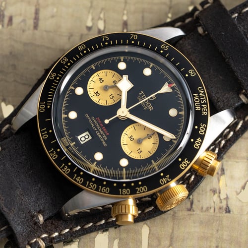 Heritage Black Bay Chronograph S&G