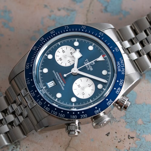 Black Bay Blue Chronograph