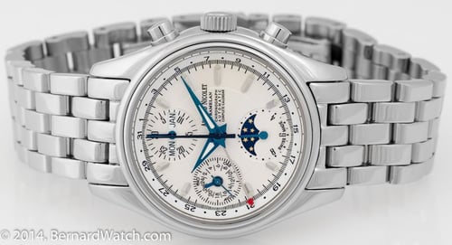 Front View of Complete Calendar Moon Chronograph