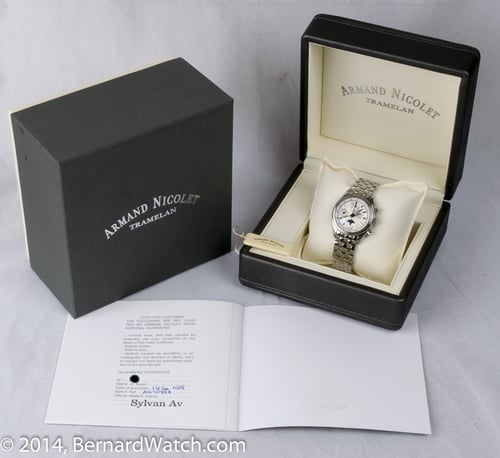 Box / Paper shot of Complete Calendar Moon Chronograph