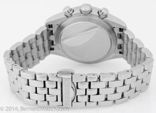 Rear / Band View of Complete Calendar Moon Chronograph