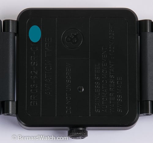 Caseback of BR 03-92 Radar