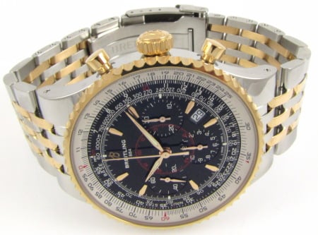 Front View of Navitimer Montbrillant Legende LE