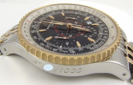 9' Side Shot of Navitimer Montbrillant Legende LE
