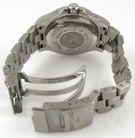 Open Clasp Shot of Colt Quartz