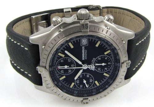 Front View of Chronomat Bombardier Aerospace Special Edition