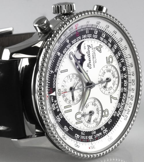 Dial Shot of Navitimer Montbrillant Olympus