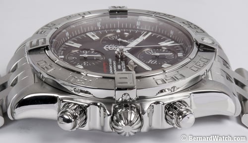 Crown Side Shot of Galactic Chronograph II