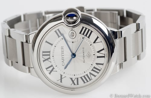 Front View of Ballon Bleu de Cartier