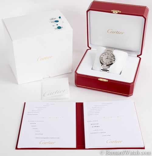 Box / Paper shot of Ballon Bleu de Cartier