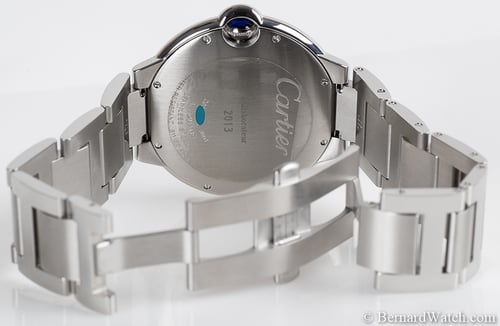 Open Clasp Shot of Ballon Bleu de Cartier