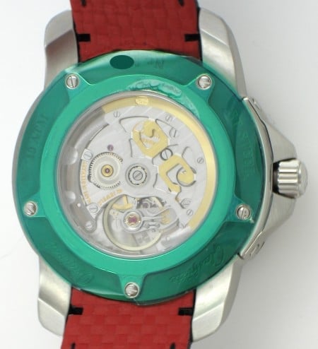 Caseback of Sport Evolution Perpetual Calendar