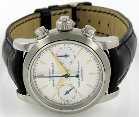 Front View of Rattrapante Chronograph
