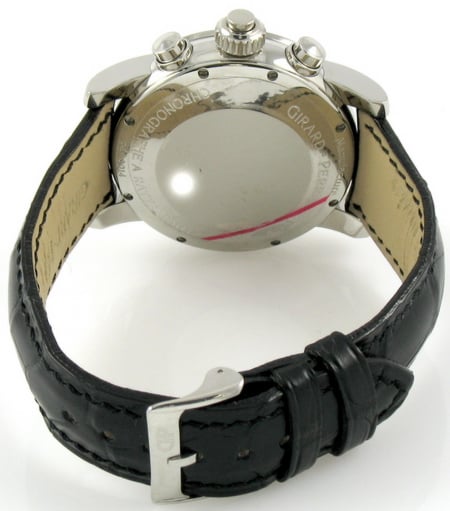 Rear / Band View of Rattrapante Chronograph
