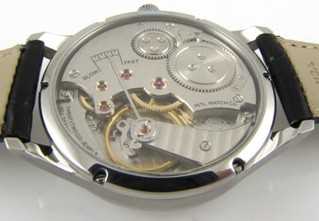 Movement Shot of Portugieser Regulator