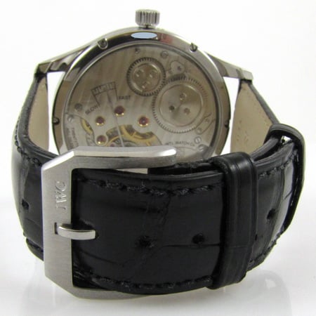 Rear / Band View of Portugieser Regulator