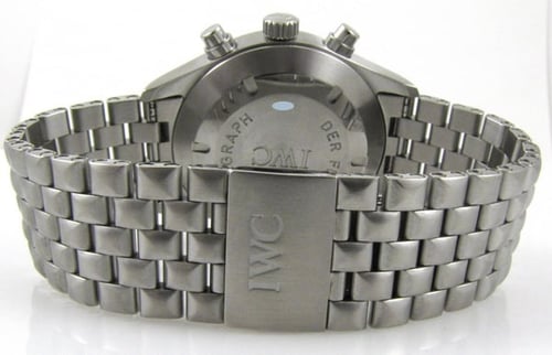 Rear / Band View of Fliegerchronograph