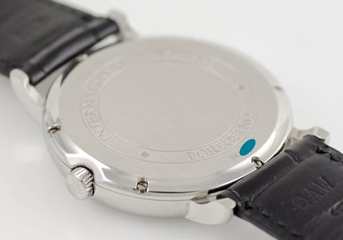Caseback of Portofino