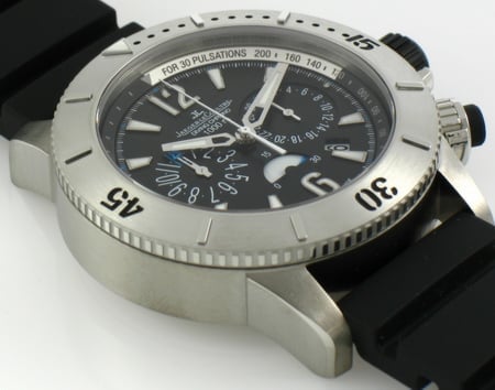 9' Side Shot of Master Compressor Diving Chronograph
