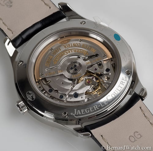 Caseback of Master Control Date
