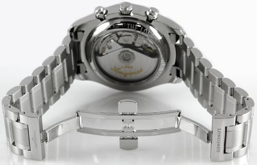 Open Clasp Shot of Master Moonphase Chronograph