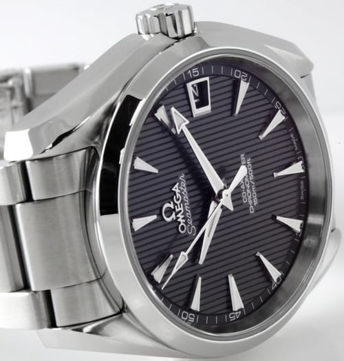 Dial Shot of Seamaster Aqua Terra 38.5