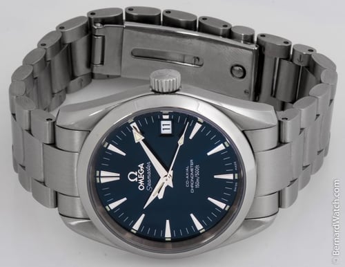 Front View of Seamaster Aqua Terra Co-Axial