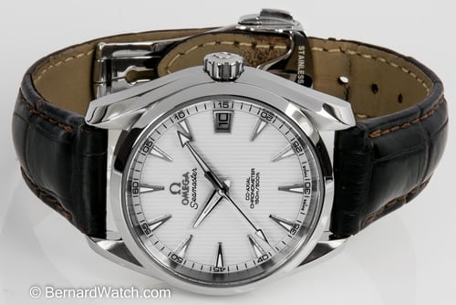 Front View of Seamaster Aqua Terra 38.5 MM