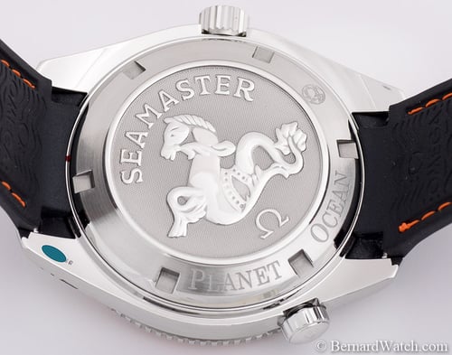Caseback of Seamaster Planet Ocean