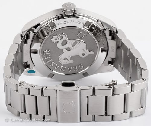 Rear / Band View of Seamaster Aqua Terra