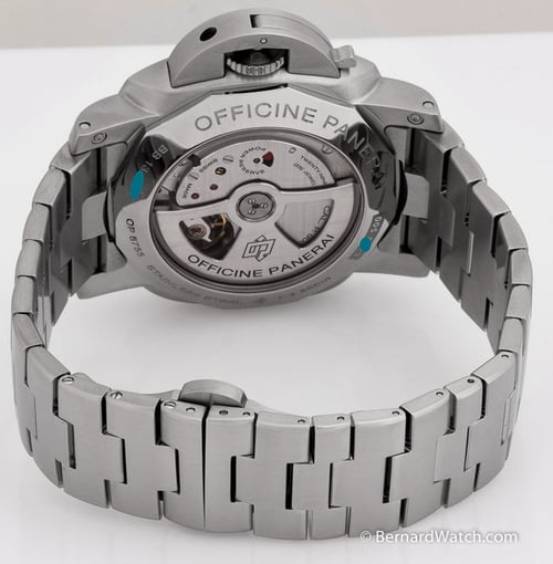 Rear / Band View of Luminor 1950 3 Days GMT