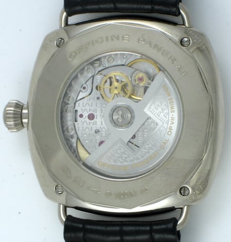 Caseback of Radiomir