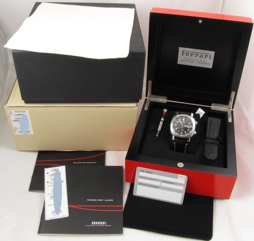 Box / Paper shot of Ferrari Alarm Granturismo GMT