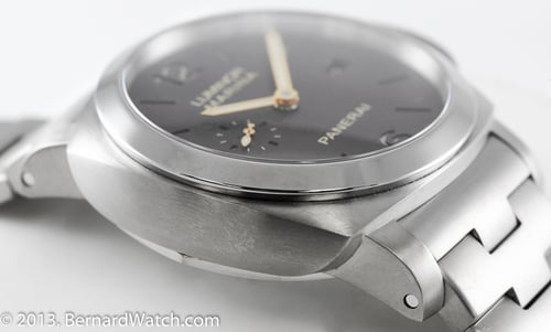 9' Side Shot of Luminor 1950 3 Days Automatic