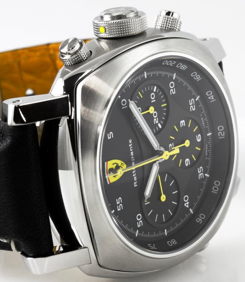 Dial Shot of Ferrari Scuderia Rattrapante Chronograph