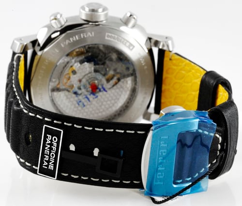 Rear / Band View of Ferrari Scuderia Rattrapante Chronograph