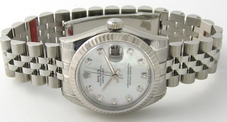 Front View of Datejust Midsize 31MM