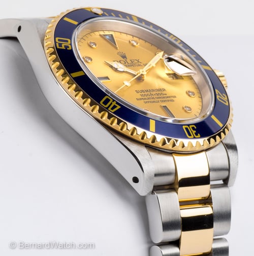 9' Side Shot of Submariner Date 'Serti'