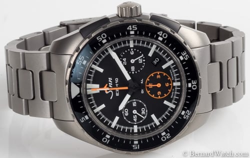 Front View of EZM 10 Chronograph