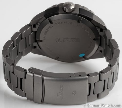 Rear / Band View of EZM 10 Chronograph