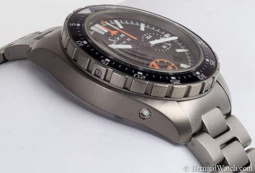 9' Side Shot of EZM 10 Chronograph