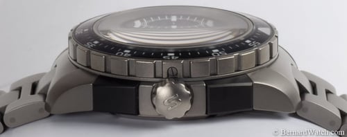 Crown Side Shot of EZM 10 Chronograph