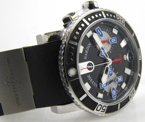 Dial Shot of Maxi Marine Diver Chronograph