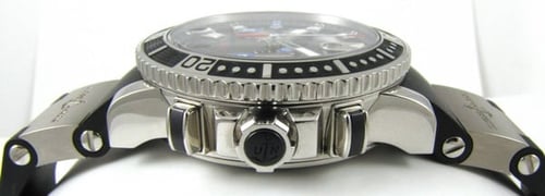 Crown Side Shot of Maxi Marine Diver Chronograph