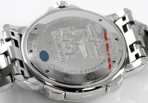 Caseback of San Marco GMT